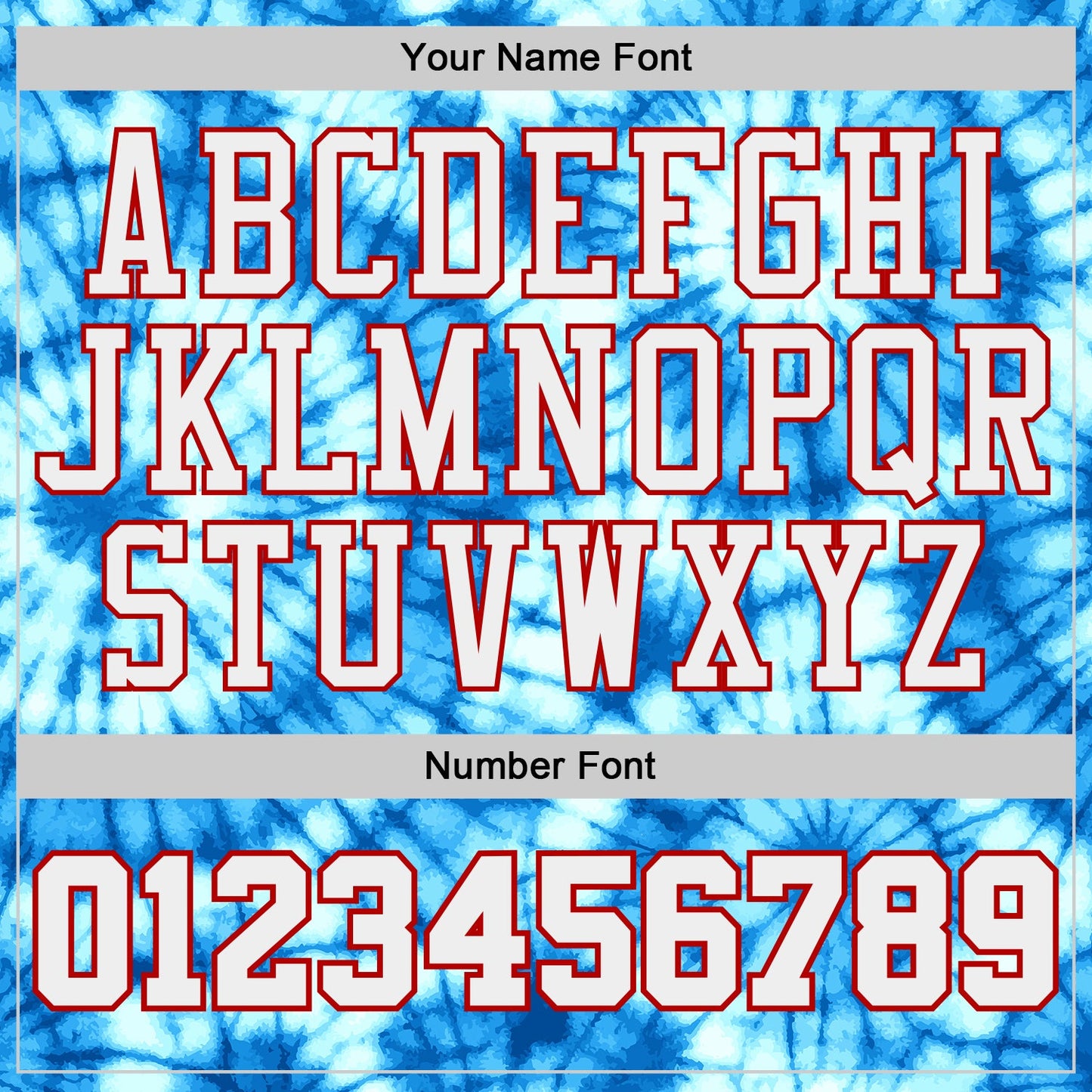 Custom Tie Dye White Red-Blue Swirl Round Neck Sublimation Basketball Uniform Jersey view 4