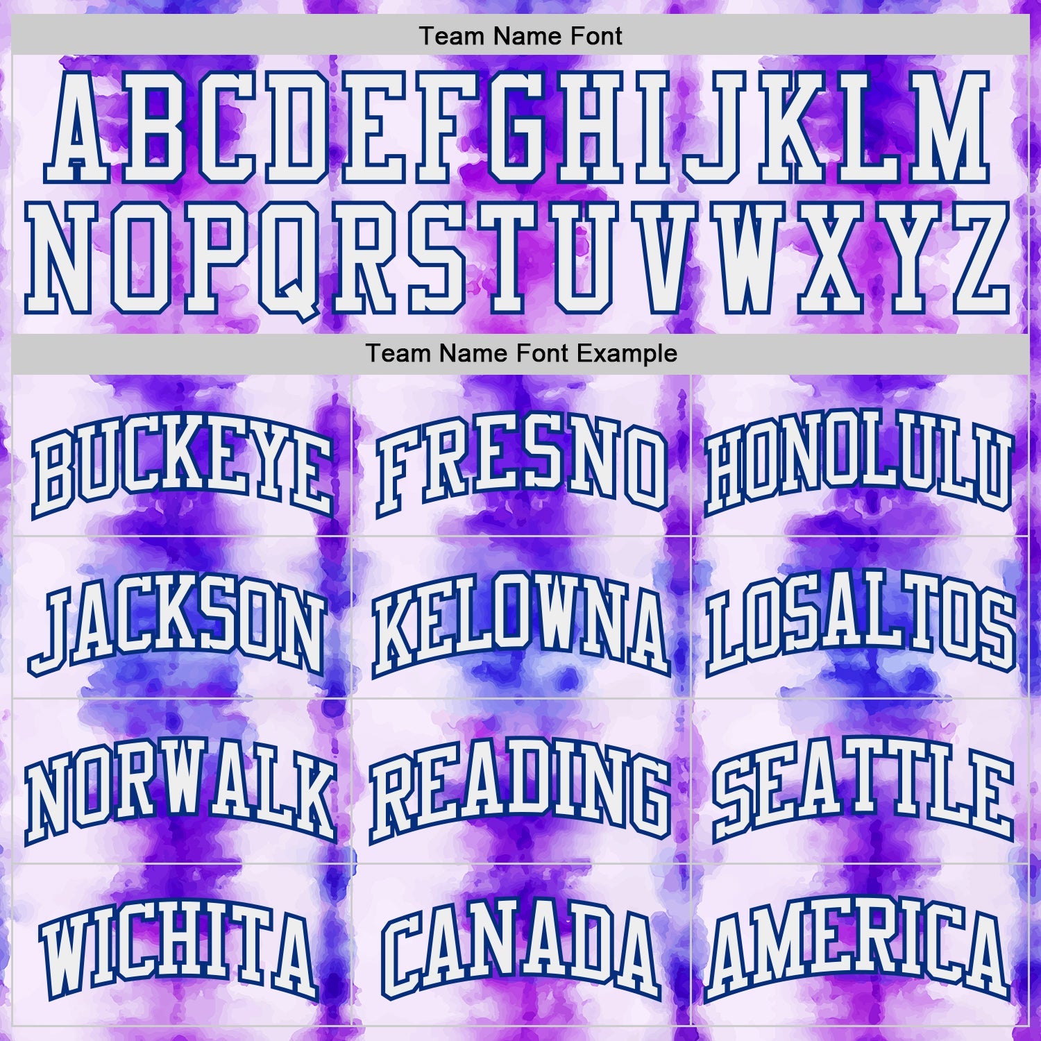 Custom Tie Dye White-Royal Stripe Round Neck Sublimation Basketball Uniform Jersey view 3