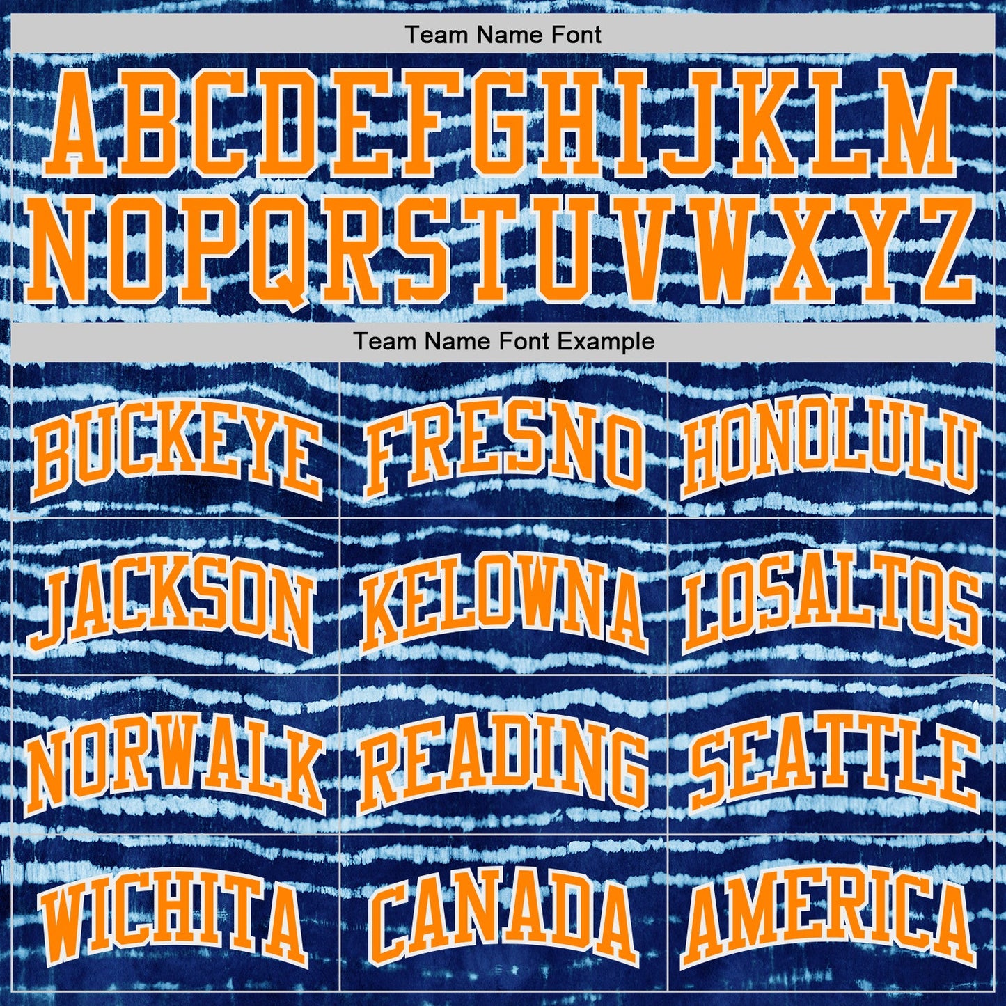 Custom Tie Dye Bay Orange-White Stripe Round Neck Sublimation Basketball Uniform Jersey view 3