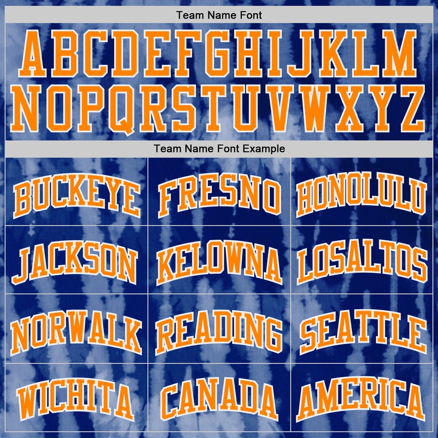 Custom Tie Dye Bay Orange-White Stripe Round Neck Sublimation Basketball Uniform Jersey view 3