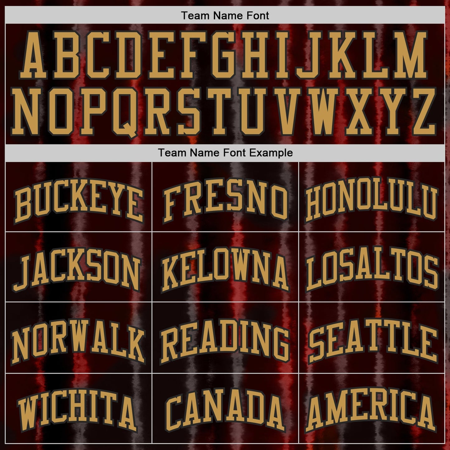 Custom Tie Dye Old Gold-Black Stripe Round Neck Sublimation Basketball Uniform Jersey view 3