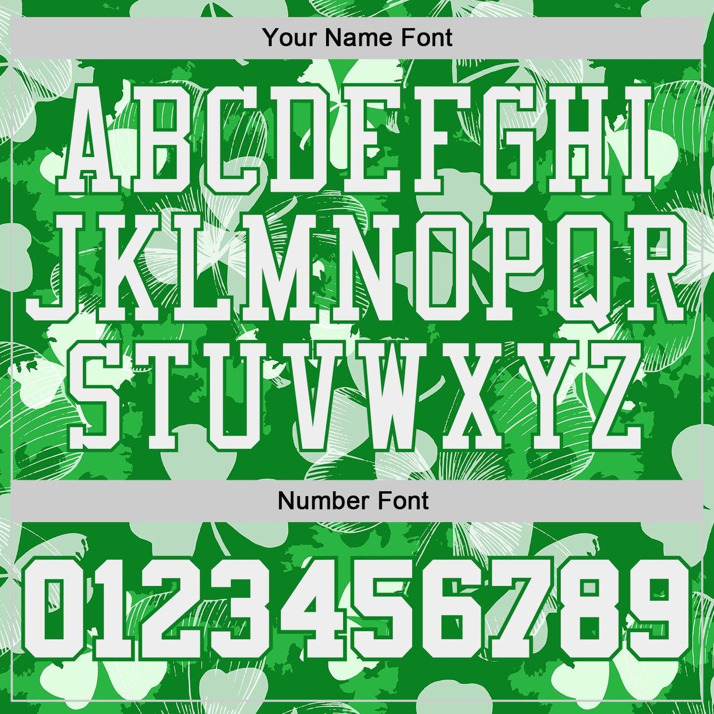 Custom Grass Green-White St. Patrick's Day Shamrock Round Neck Sublimation Basketball Uniform Jersey view 4