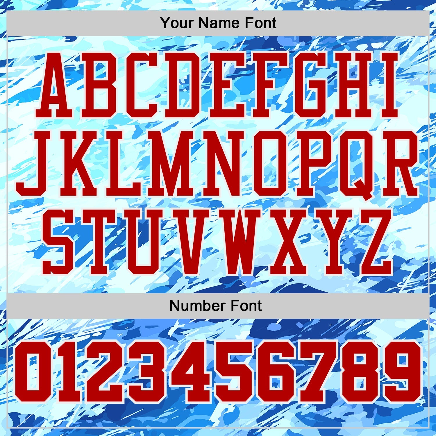 Custom Blue Red-White Detroit Silhouette Splatter Round Neck Sublimation Basketball Uniform Jersey view 4
