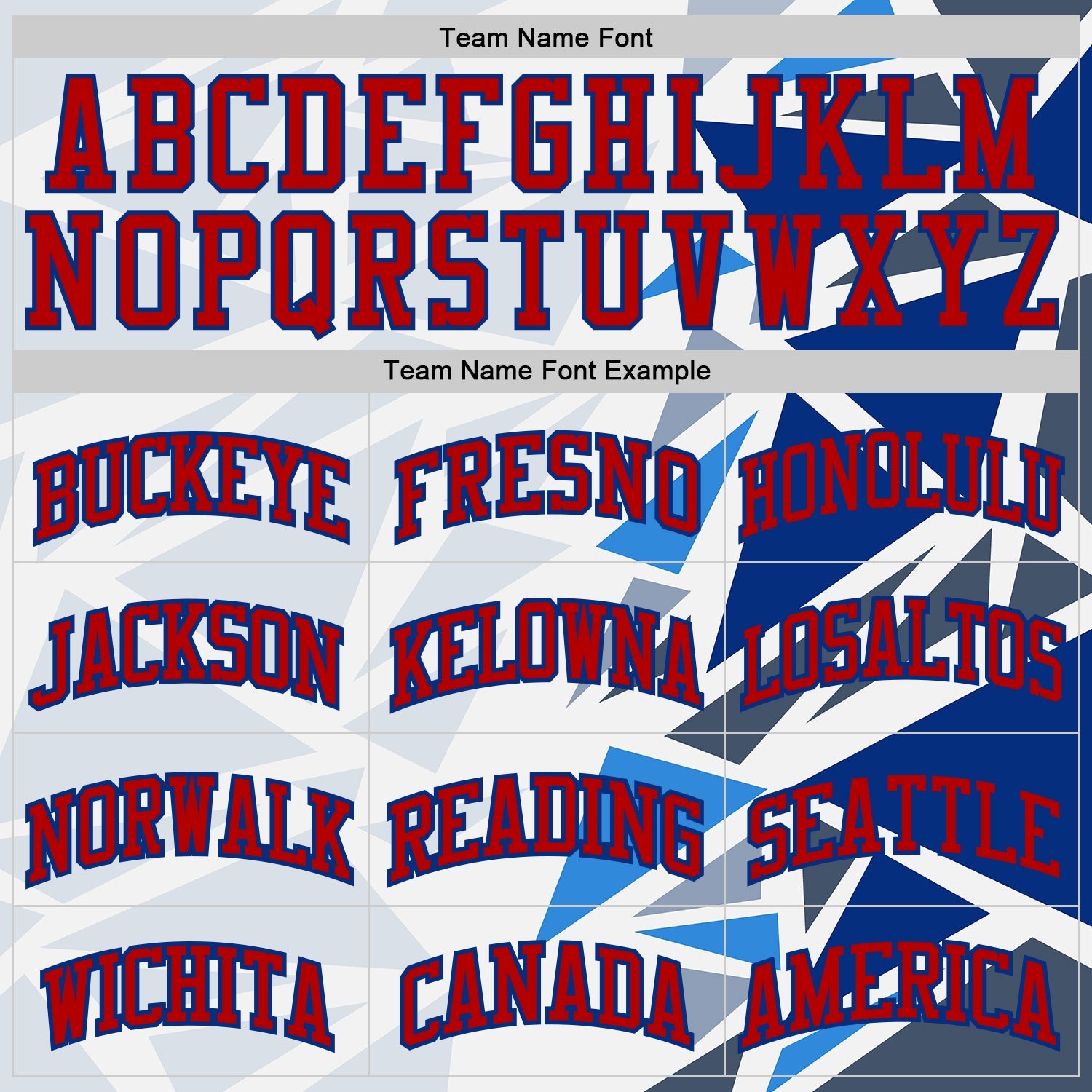 Custom White Red-Royal Triangle Shapes Gradient Round Neck Sublimation Basketball Uniform Jersey view 3
