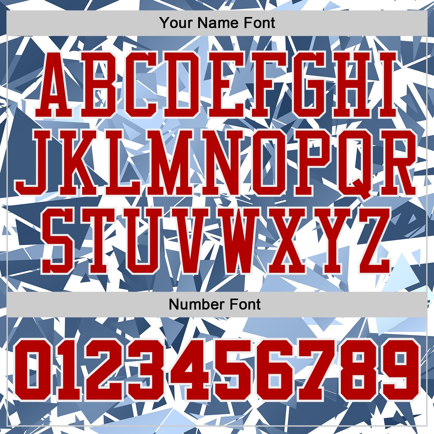 Custom White Red-Blue Triangle Shattered Geometric Round Neck Sublimation Basketball Uniform Jersey view 4
