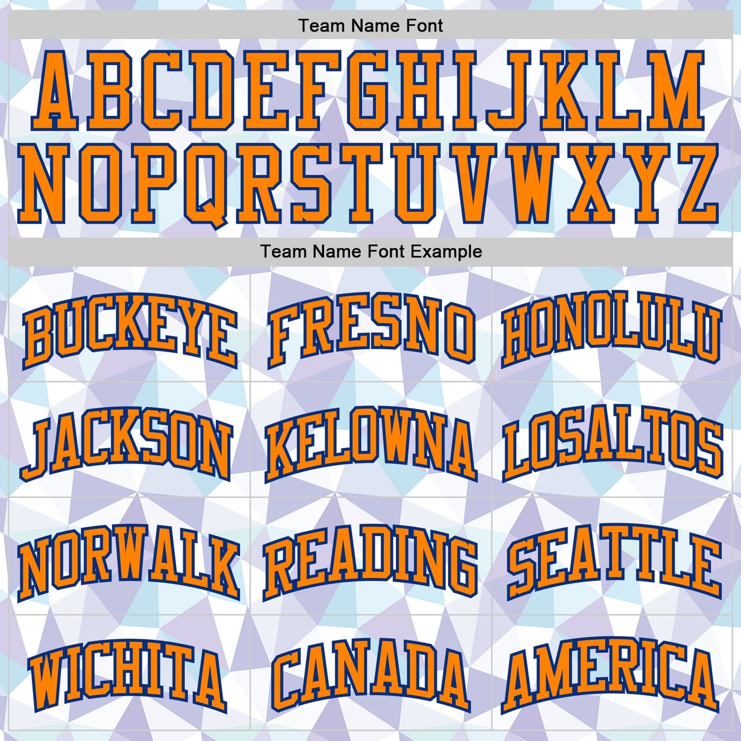 Custom White Bay Orange-Royal Diamond Shapes Geometric Round Neck Sublimation Basketball Uniform Jersey view 3