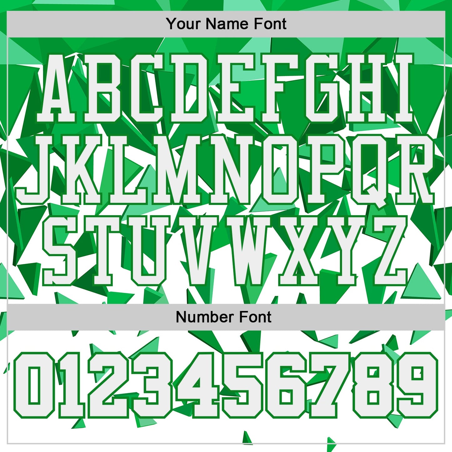 Custom White-Grass Green Triangle Shapes Geometric Round Neck Sublimation Basketball Uniform Jersey view 4