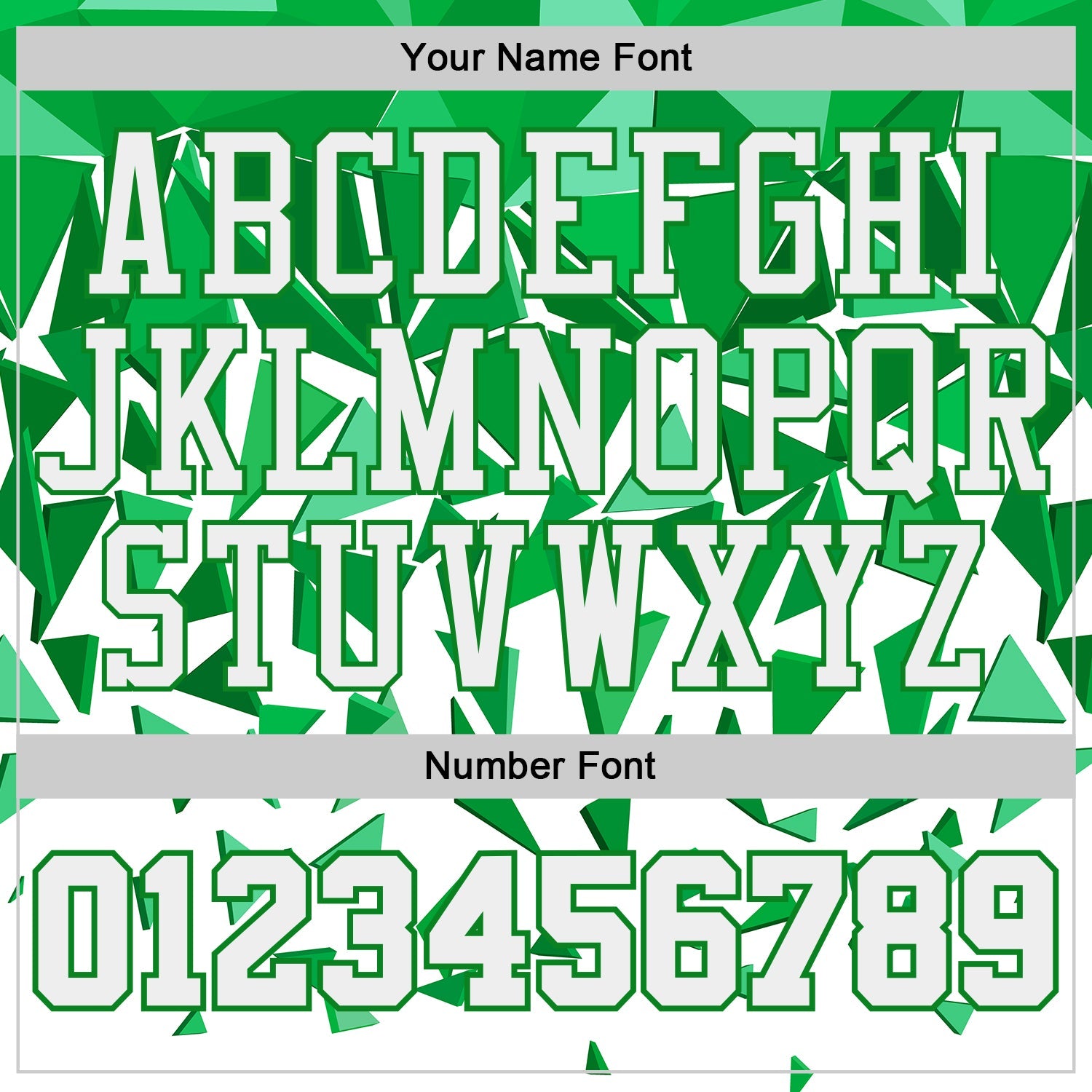 Custom White-Grass Green Triangle Shapes Geometric Round Neck Sublimation Basketball Uniform Jersey view 4