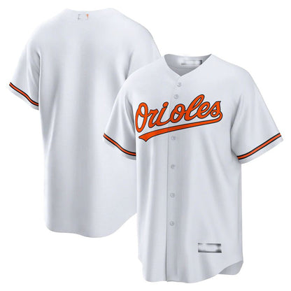 Baltimore Orioles White Home Replica Team Jersey Baseball Jerseys - Main View