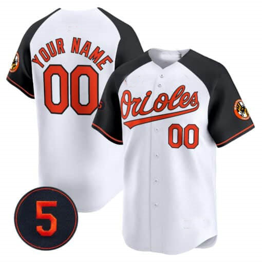 Custom Baltimore Orioles Robinson Patch Vapor Premier Limited V2- All Stitched Baseball Jersey