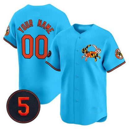 Custom Baltimore Orioles Robinson Patch Vapor Premier Limited V2- All Stitched Baseball Jersey