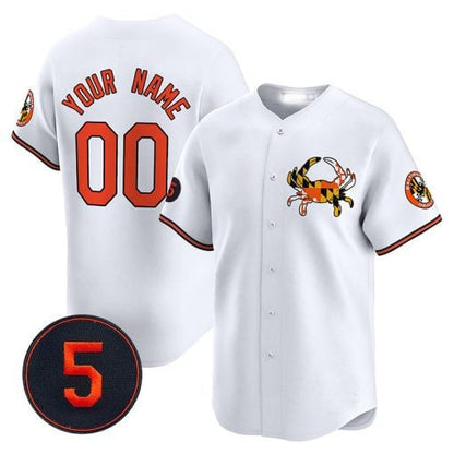 Custom Baltimore Orioles Robinson Patch Vapor Premier Limited V2– All Stitched Baseball Jersey - Main View