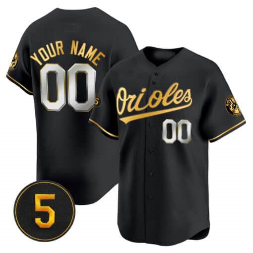 Custom Baltimore Orioles Robinson Patch Vapor Premier Limited – All Stitched Baseball Jersey - Main View