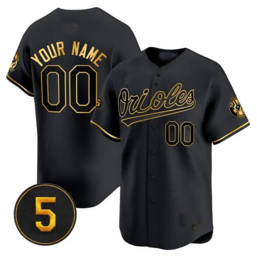 Custom Baltimore Orioles Robinson Patch Vapor Premier Limited - All Stitched Baseball Jersey