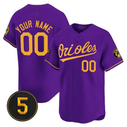 Custom Baltimore Orioles Robinson Patch Vapor Premier Limited – All Stitched Baseball Jersey view 3