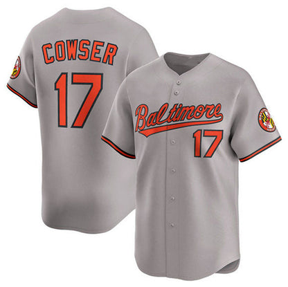Baltimore Orioles #17 Colton Cowser Gray 2025 Limited Stitched Baseball Jersey - Main View