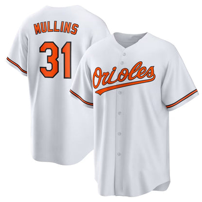 Baltimore Orioles #31 Cedric Mullins Replica Player Jersey - White Stitched Baseball Jersey - Main View