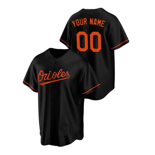 Baseball Jerseys  Custom Baltimore Orioles Black Jersey Men Youth Women Stitched - Main View