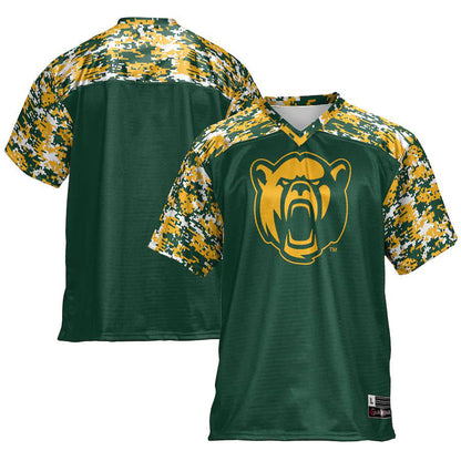 B.Bears Football Jersey Green Stitched American College Jerseys - Main View