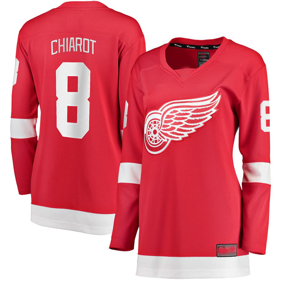 D.Red Wings #8 Ben Chiarot Fanatics Branded Home Breakaway Player Jersey Red Stitched American Hockey Jerseys - Main View