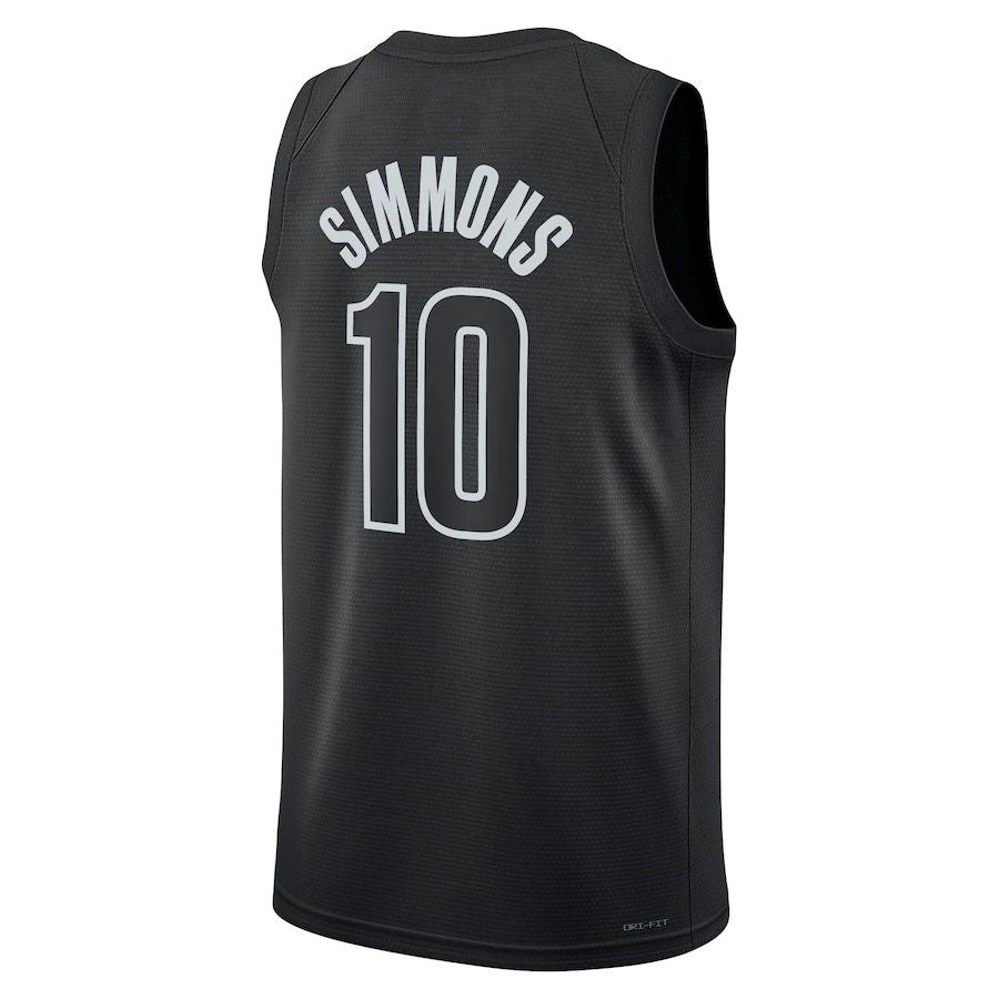 B.Nets #10 Ben Simmons Jordan Brand 2022-23 Statement Edition Swingman Jersey Stitched American Basketball Jersey - Main View