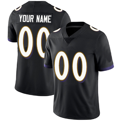 Custom B.Raven Jersey 2022 Stitched American Football Jerseys - Main View