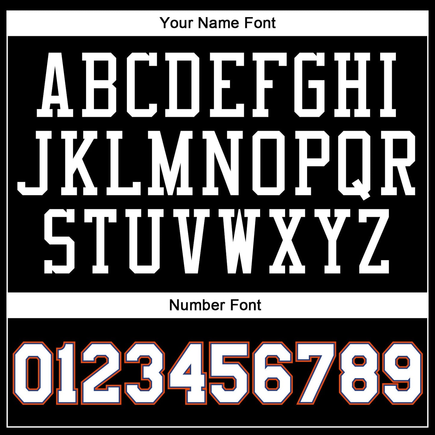 Custom Black White-Orange Authentic Baseball Jersey view 5