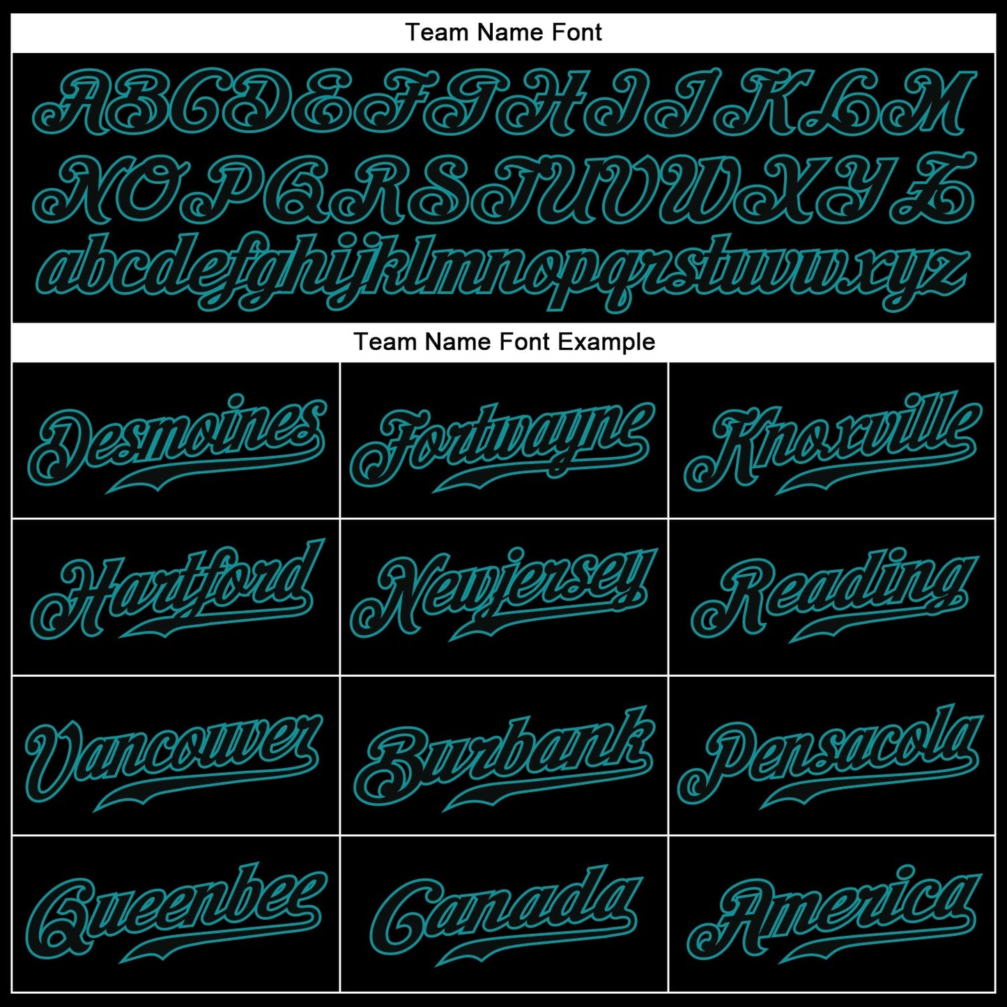 Custom Black Black-Teal Authentic Baseball Jersey view 4