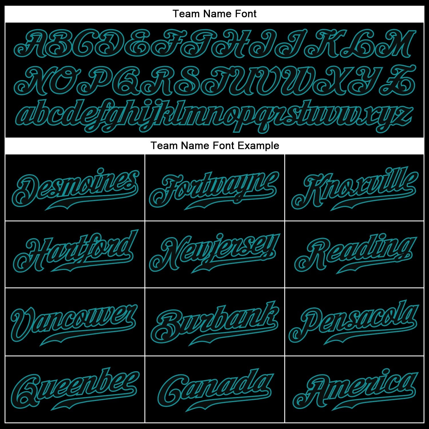 Custom Black Black-Teal Authentic Baseball Jersey view 4