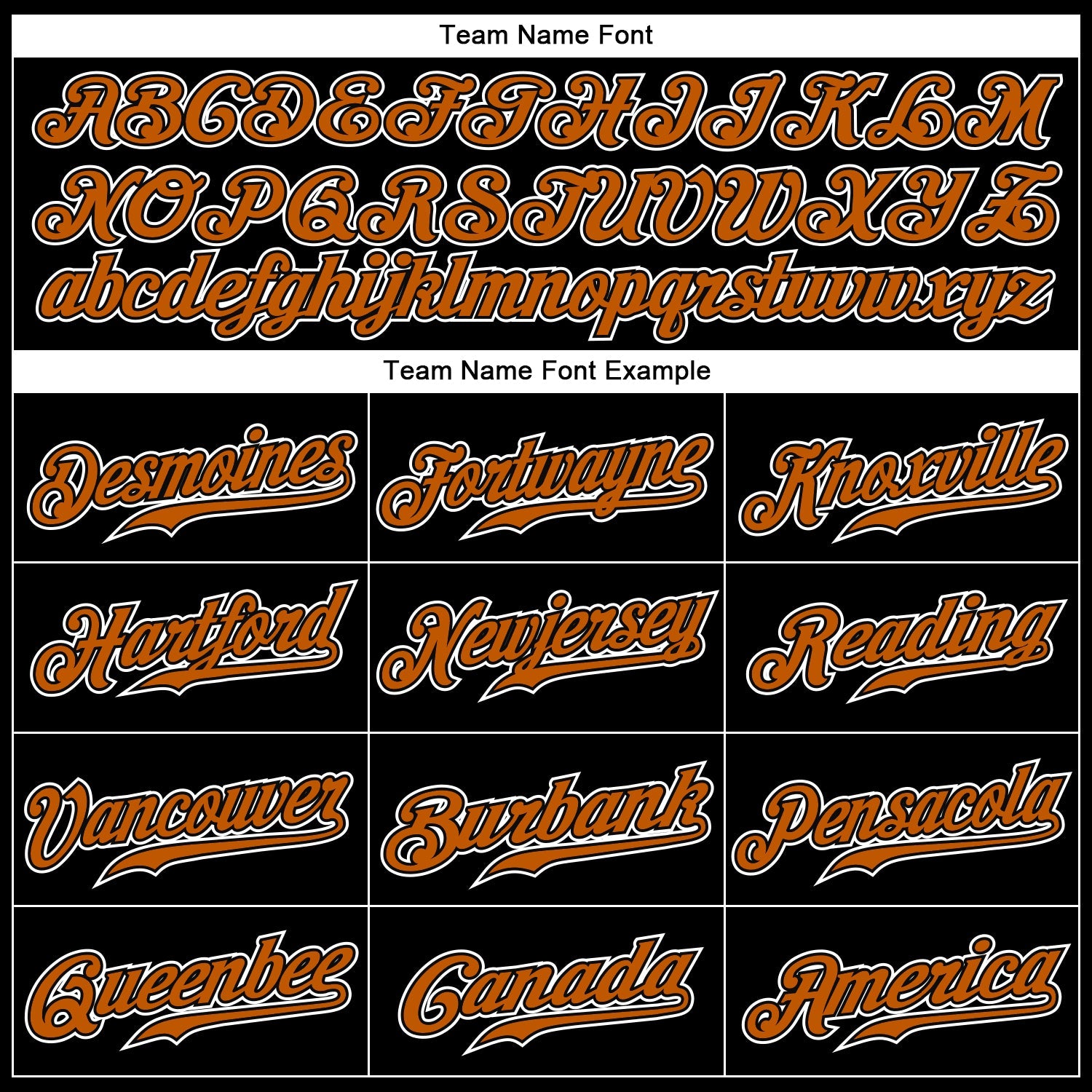 Custom Black Texas Orange-White Authentic Baseball Jersey view 4