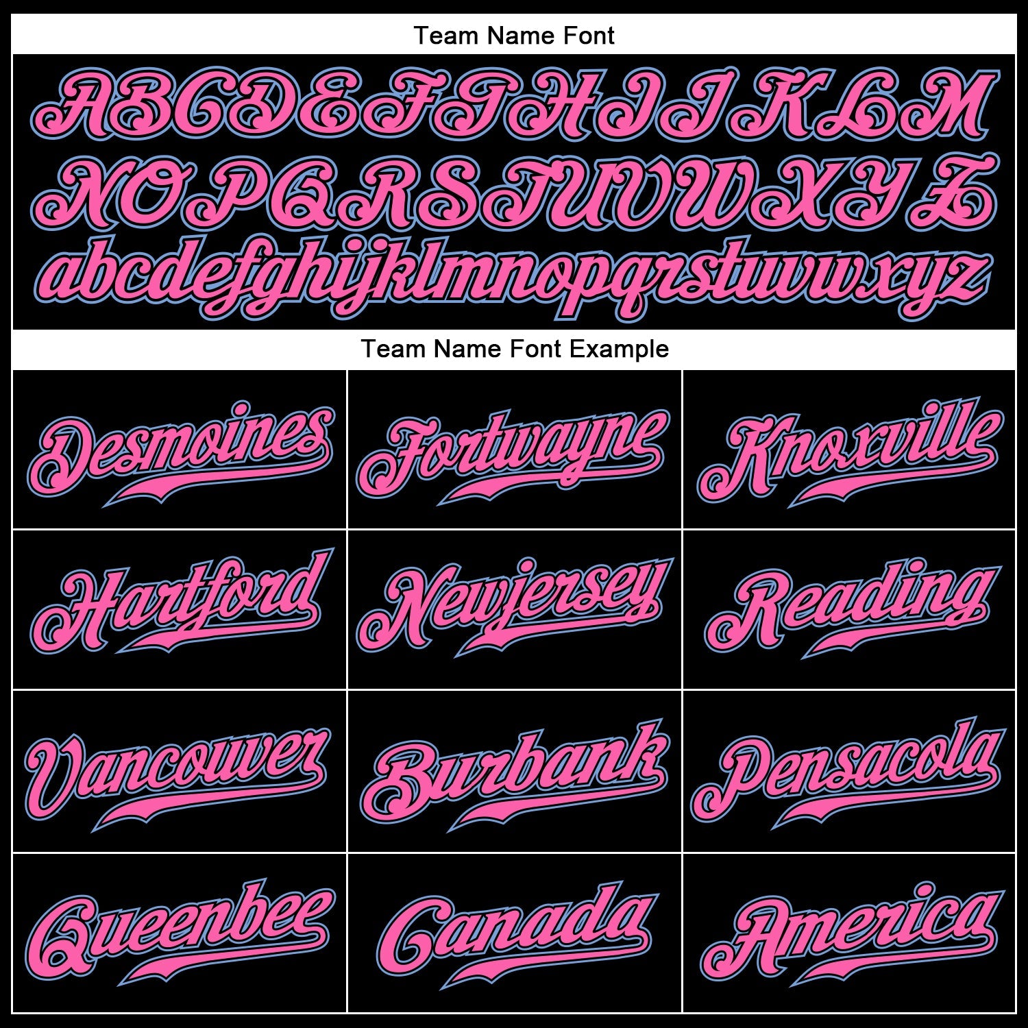 Custom Black White Pinstripe Pink-Light Blue Authentic Baseball Jersey view 5