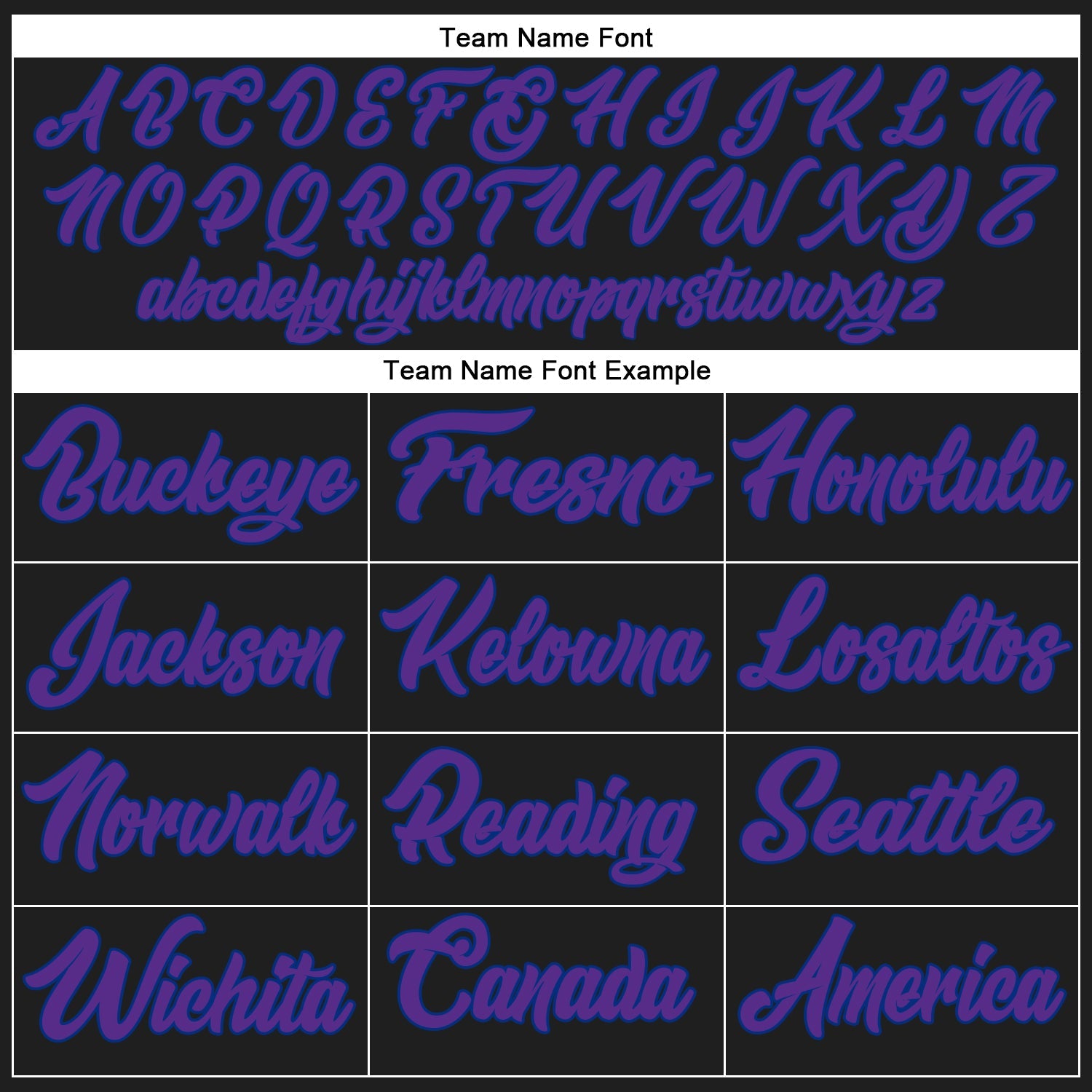 Custom Black Purple-Royal Authentic Baseball Jersey view 4
