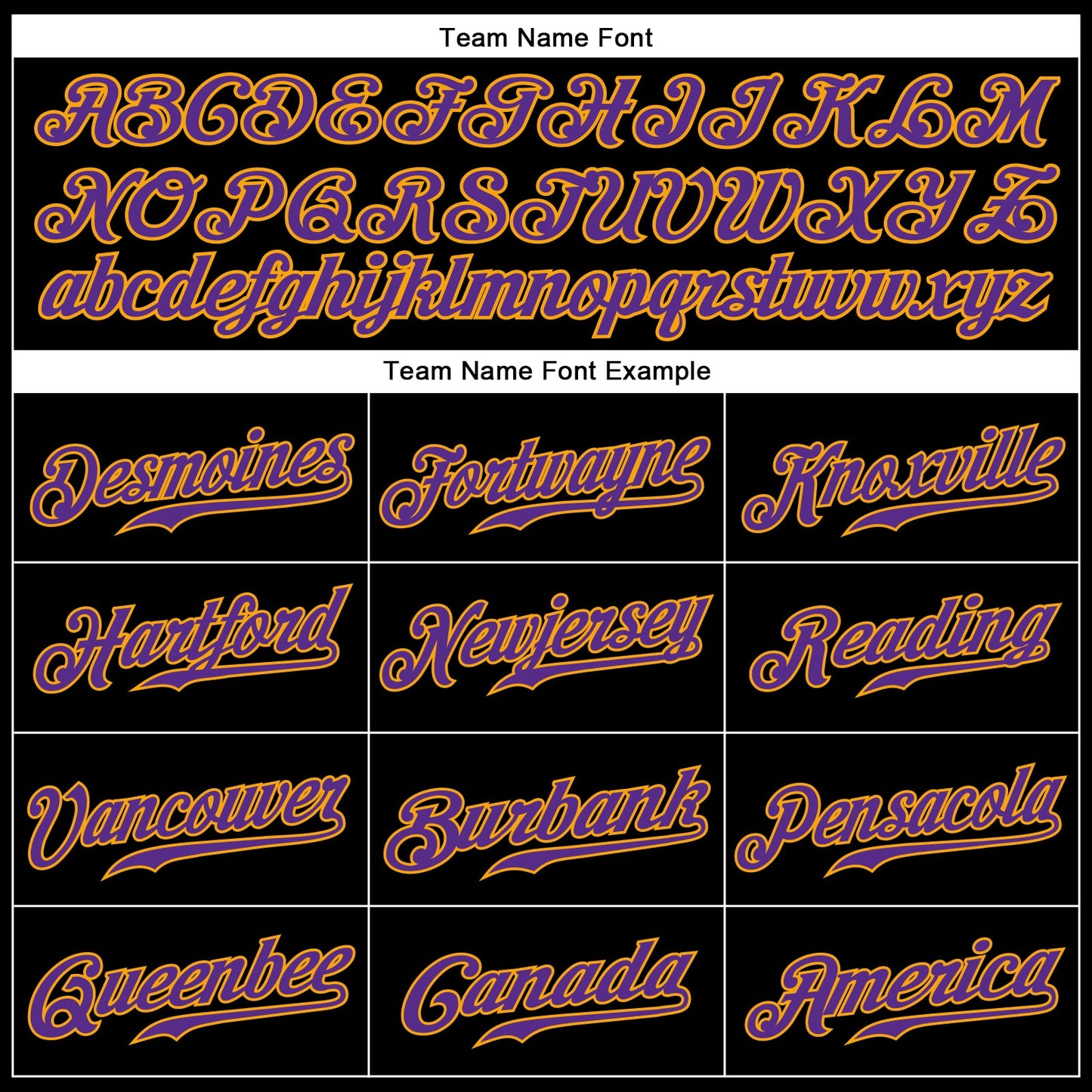 Custom Black Purple-Gold Authentic Sleeveless Baseball Jersey view 3