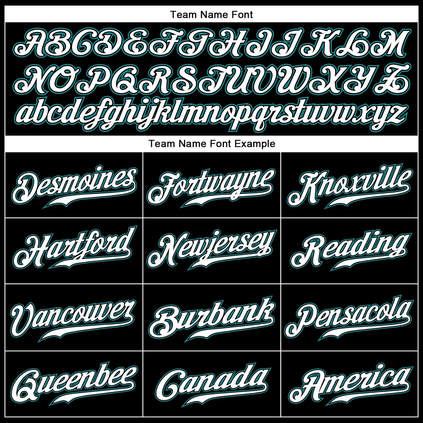 Custom Black White-Teal Authentic Sleeveless Baseball Jersey view 3