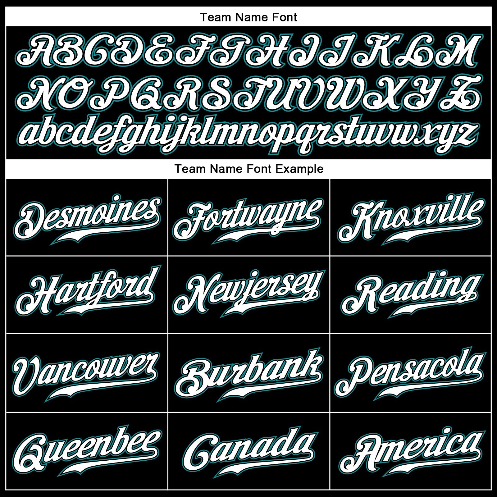 Custom Black White-Teal Authentic Sleeveless Baseball Jersey view 3