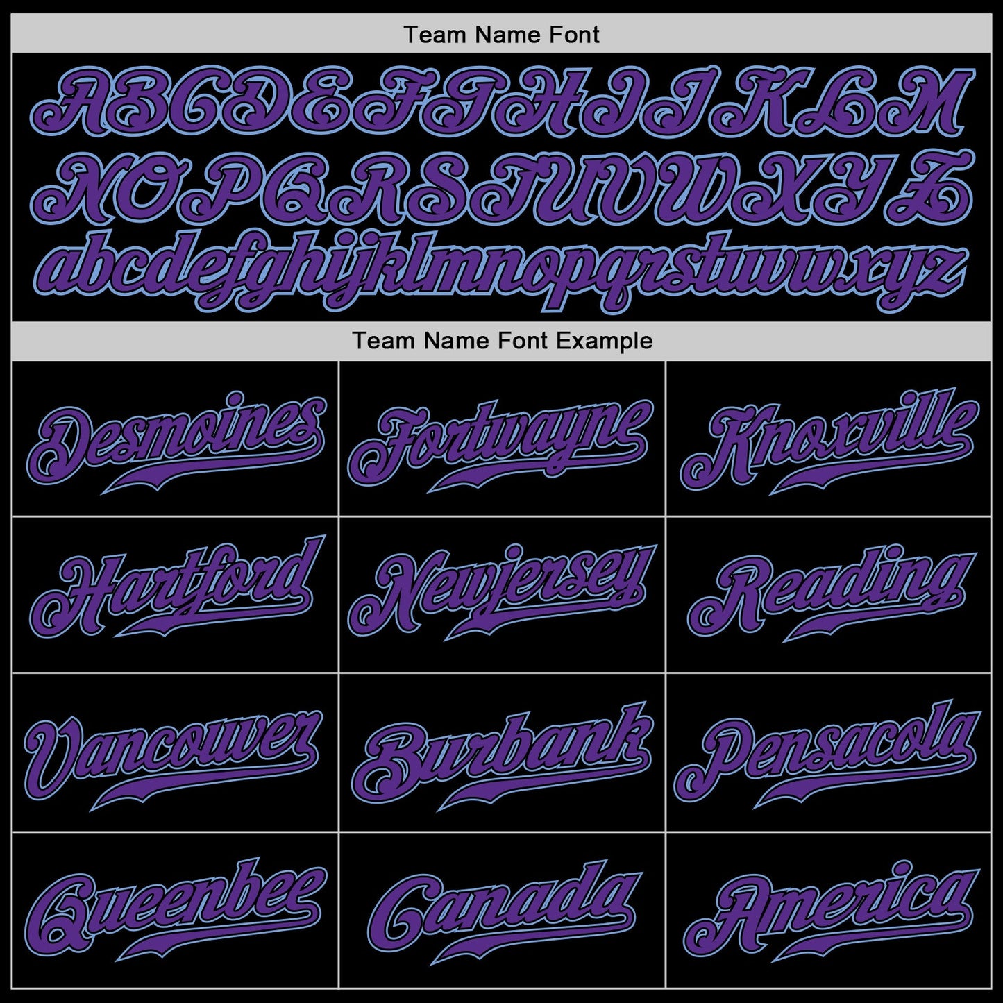Custom Black Purple-Light Blue Authentic Baseball Jersey view 5