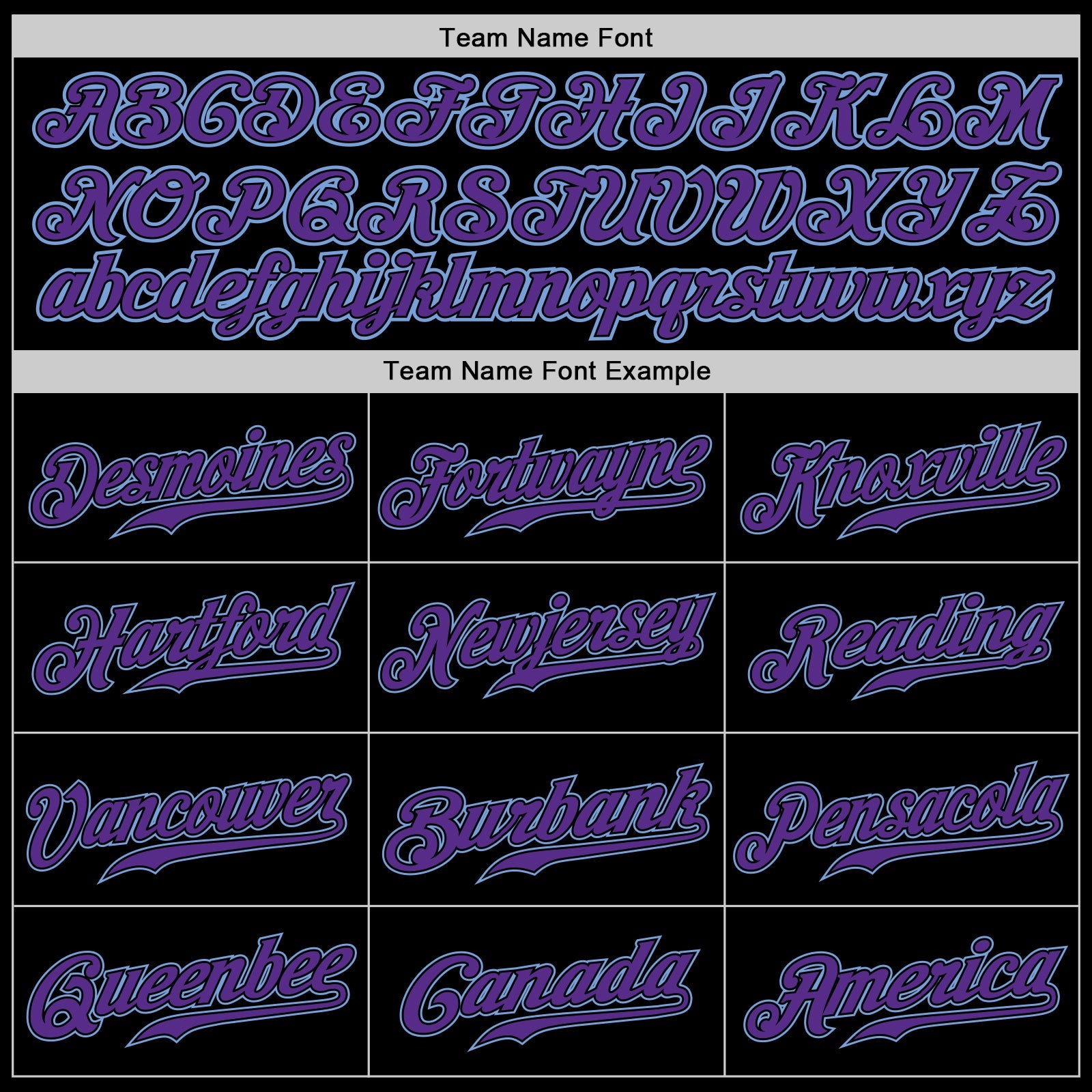 Custom Black Purple-Light Blue Authentic Baseball Jersey view 5