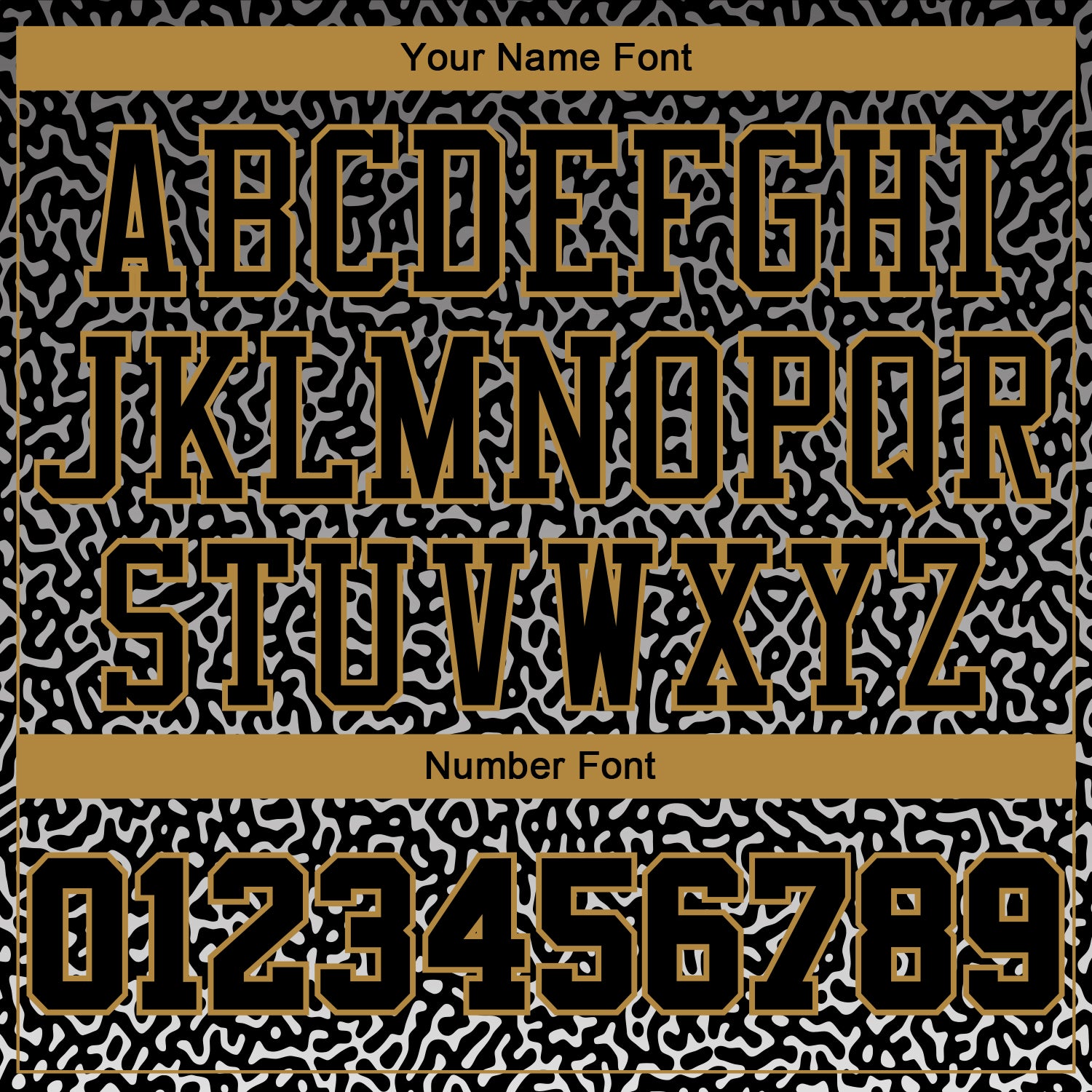 Custom Black Black-Old Gold Round Neck Sublimation Basketball Uniform Jersey view 4