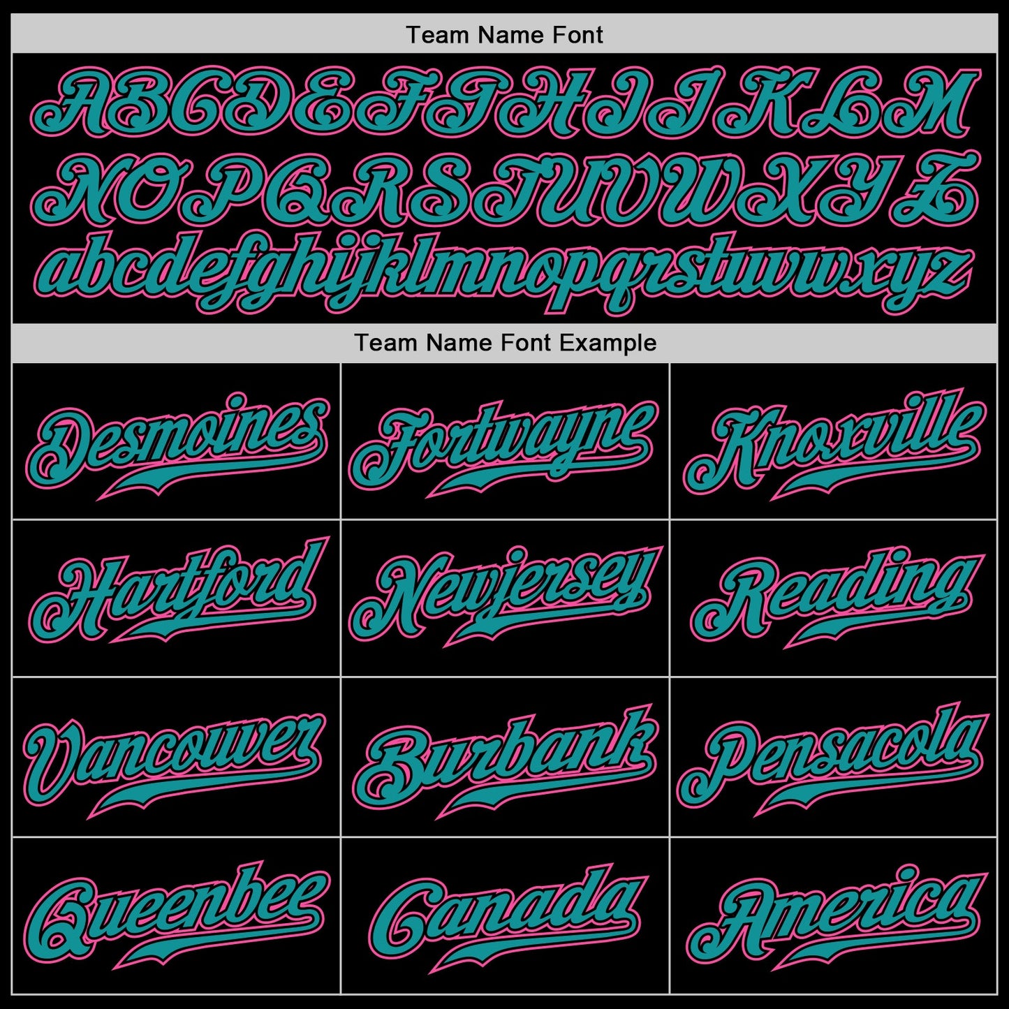 Custom Black Pink-Teal Authentic Baseball Jersey view 4