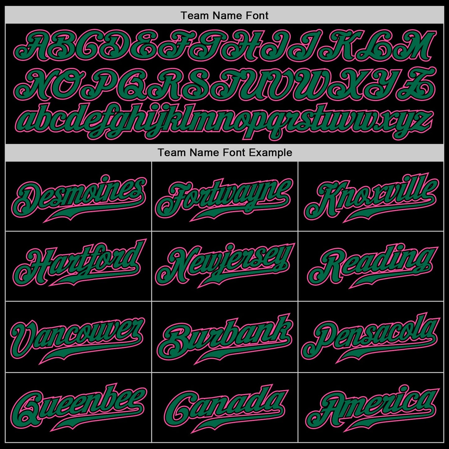 Custom Black Pink-Kelly Green Authentic Baseball Jersey view 4