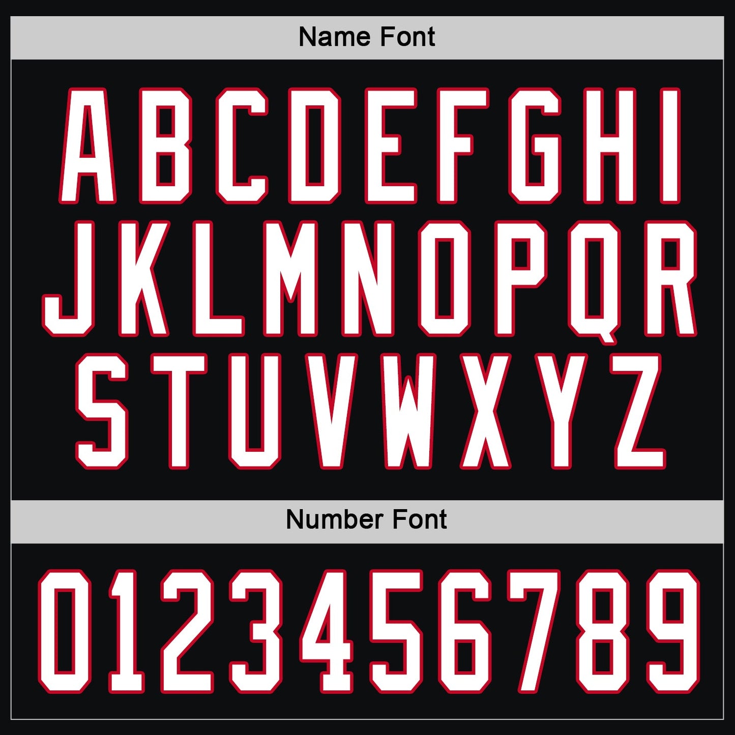 Custom Black White-Red Hockey Jersey view 4
