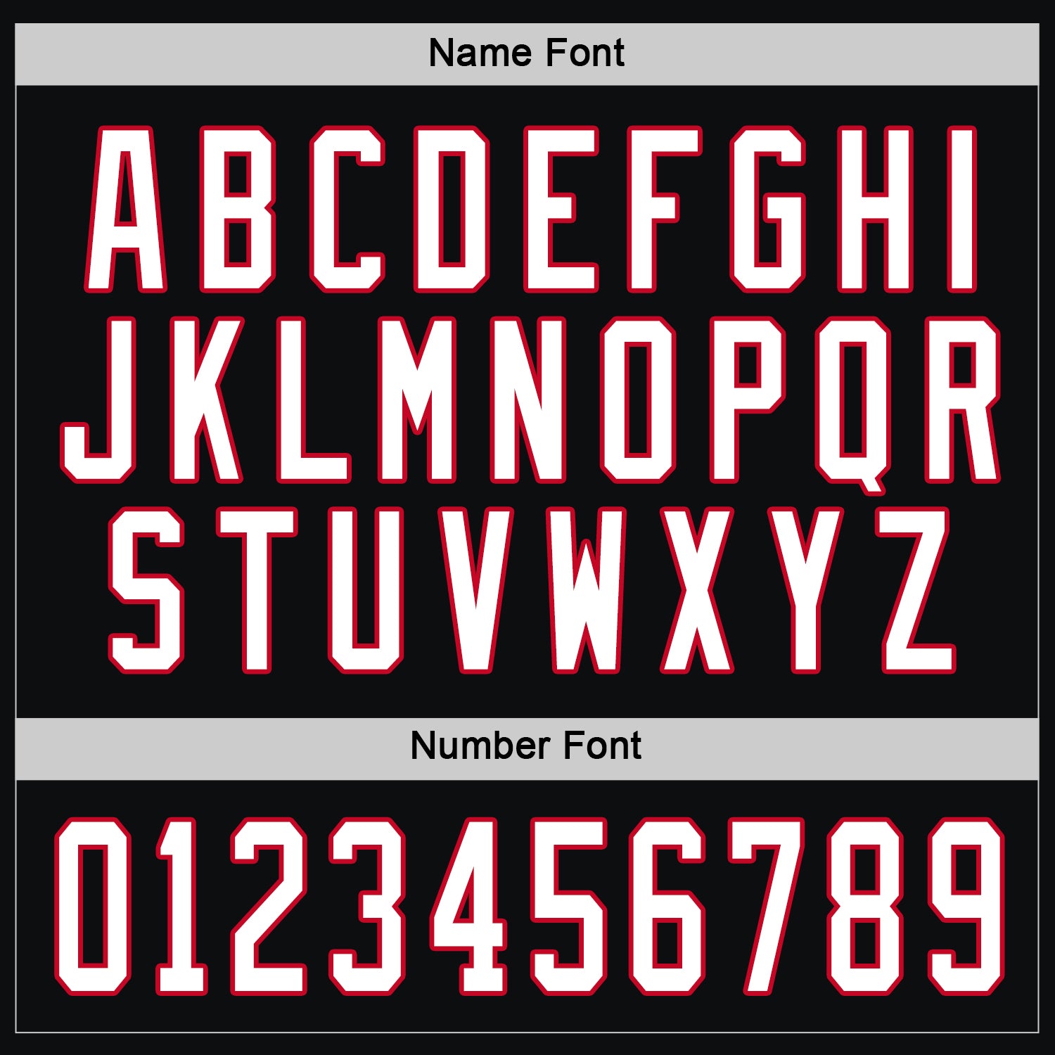 Custom Black White-Red Hockey Jersey view 4