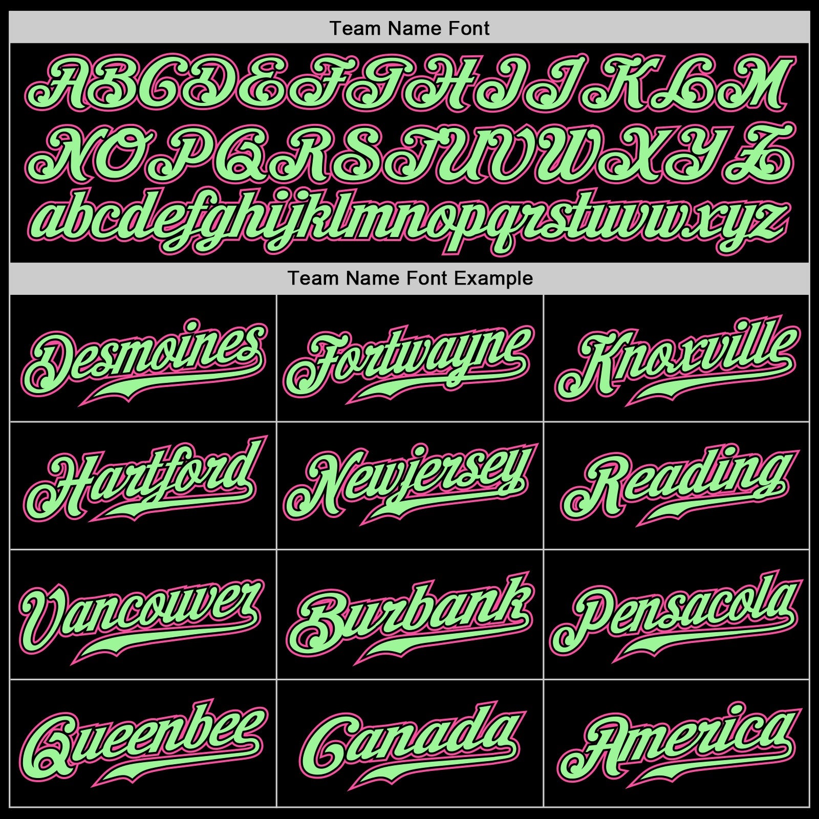 Custom Black Pink-Pea Green Authentic Baseball Jersey view 5