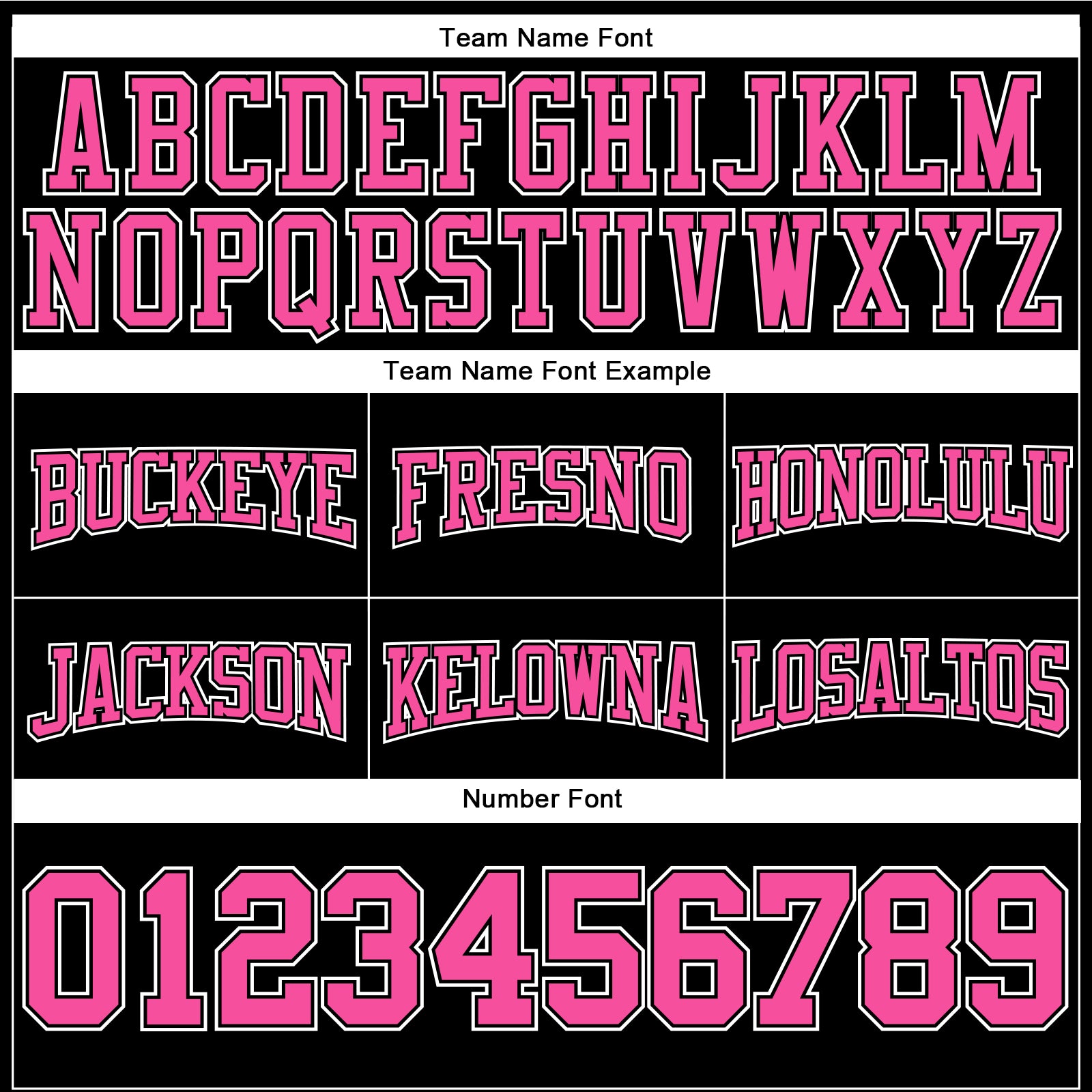 Custom Stitched Black Pink-White Football Pullover Sweatshirt Hoodie view 3