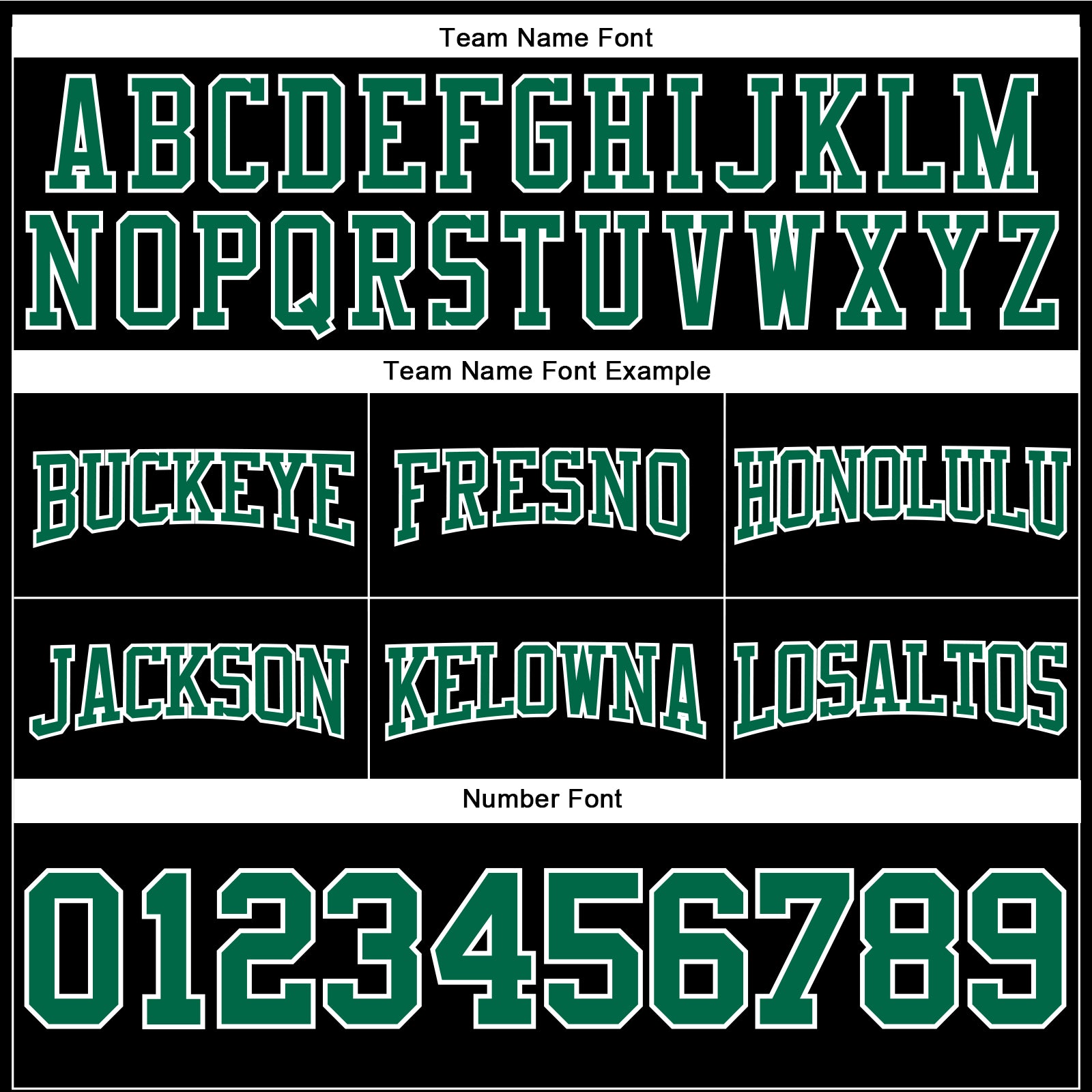 Custom Stitched Black Kelly Green-White Football Pullover Sweatshirt Hoodie view 3