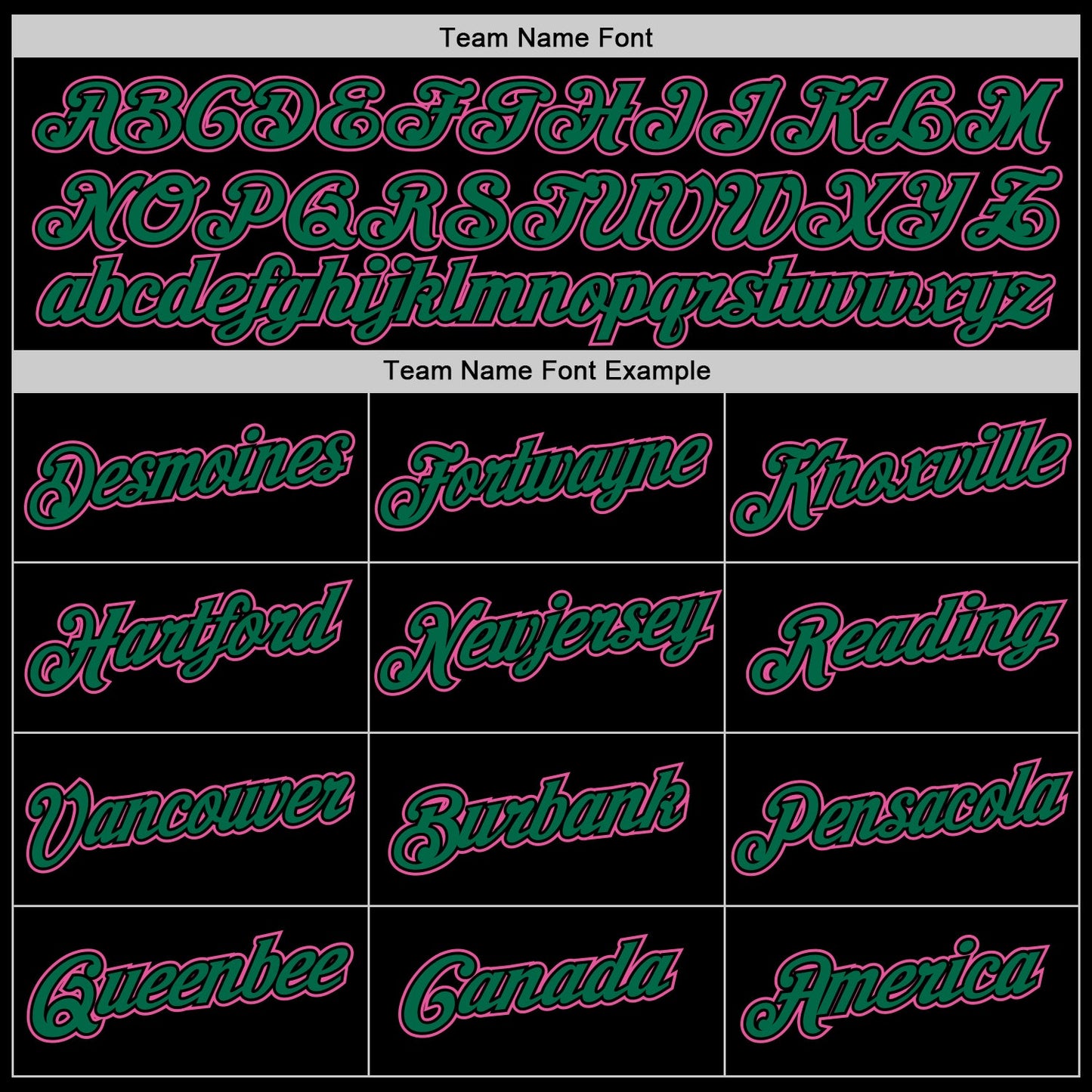 Custom Black Pink-Kelly Green Performance T-Shirt view 3