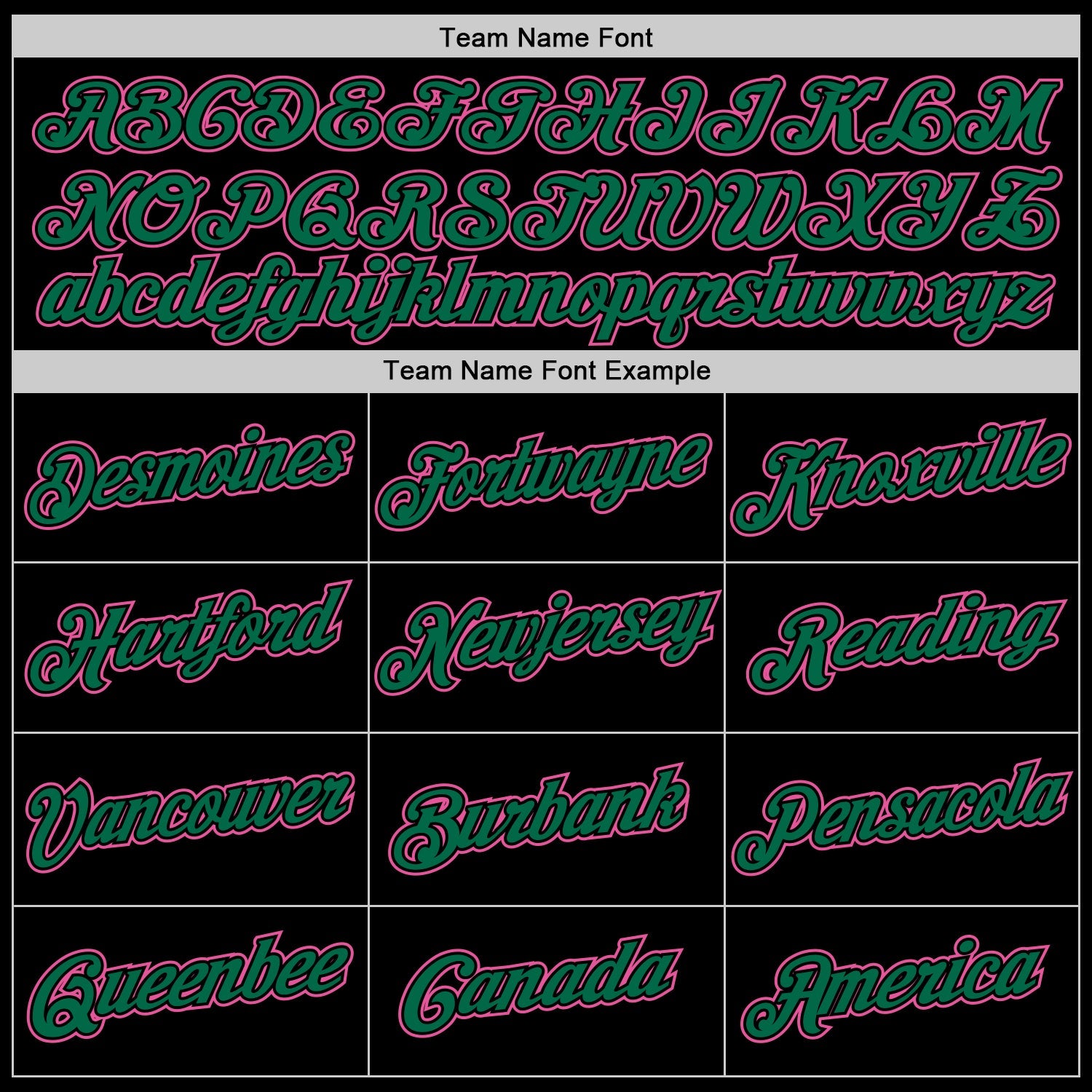 Custom Black Pink-Kelly Green Performance T-Shirt view 3