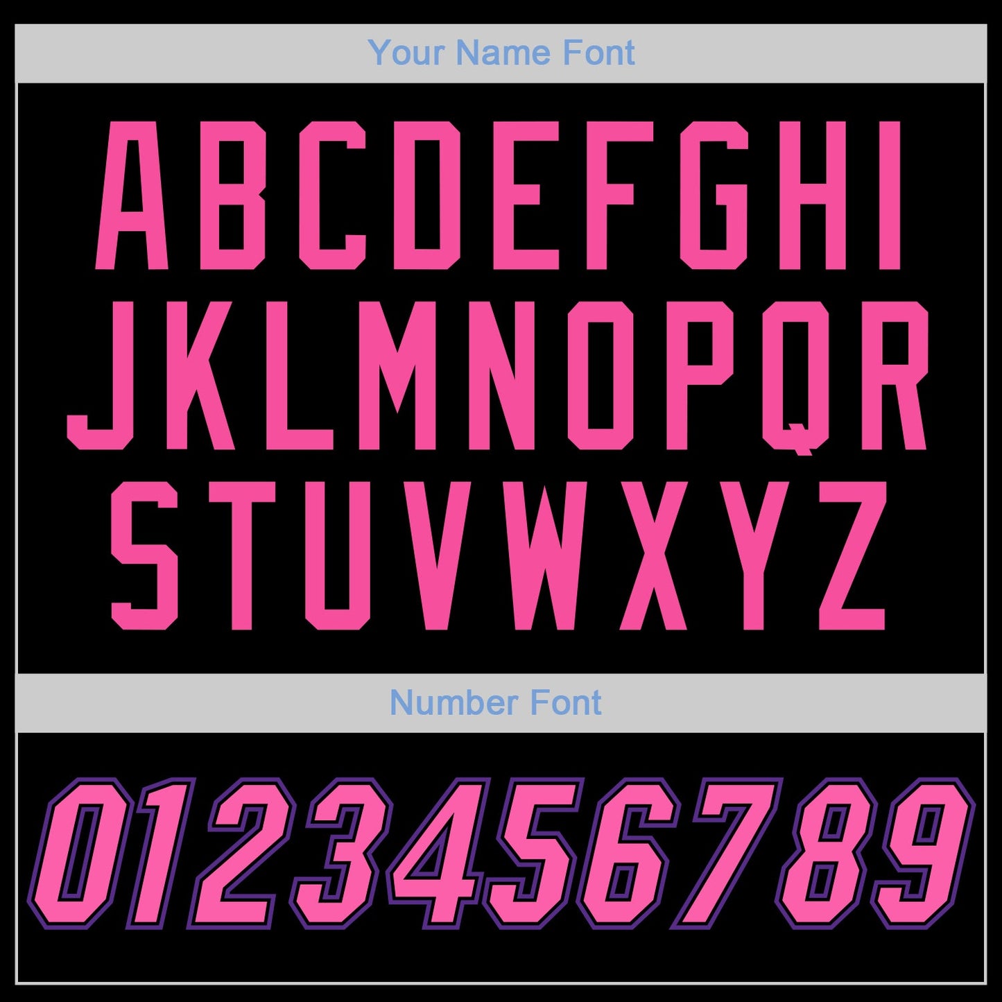 Custom Black Pink-Purple Performance T-Shirt view 4