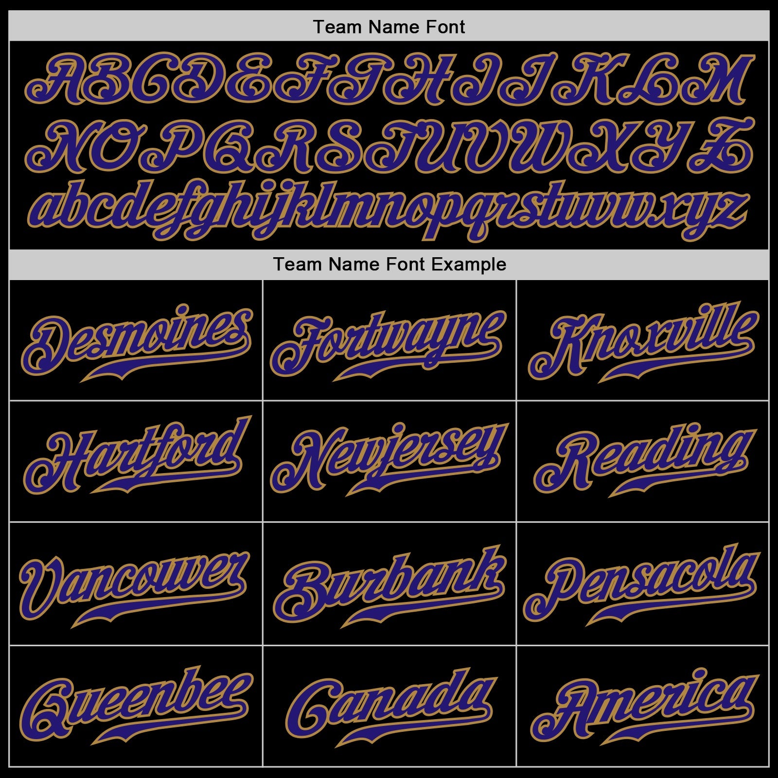 Custom Black Dark Purple-Old Gold Authentic Baseball Jersey view 4