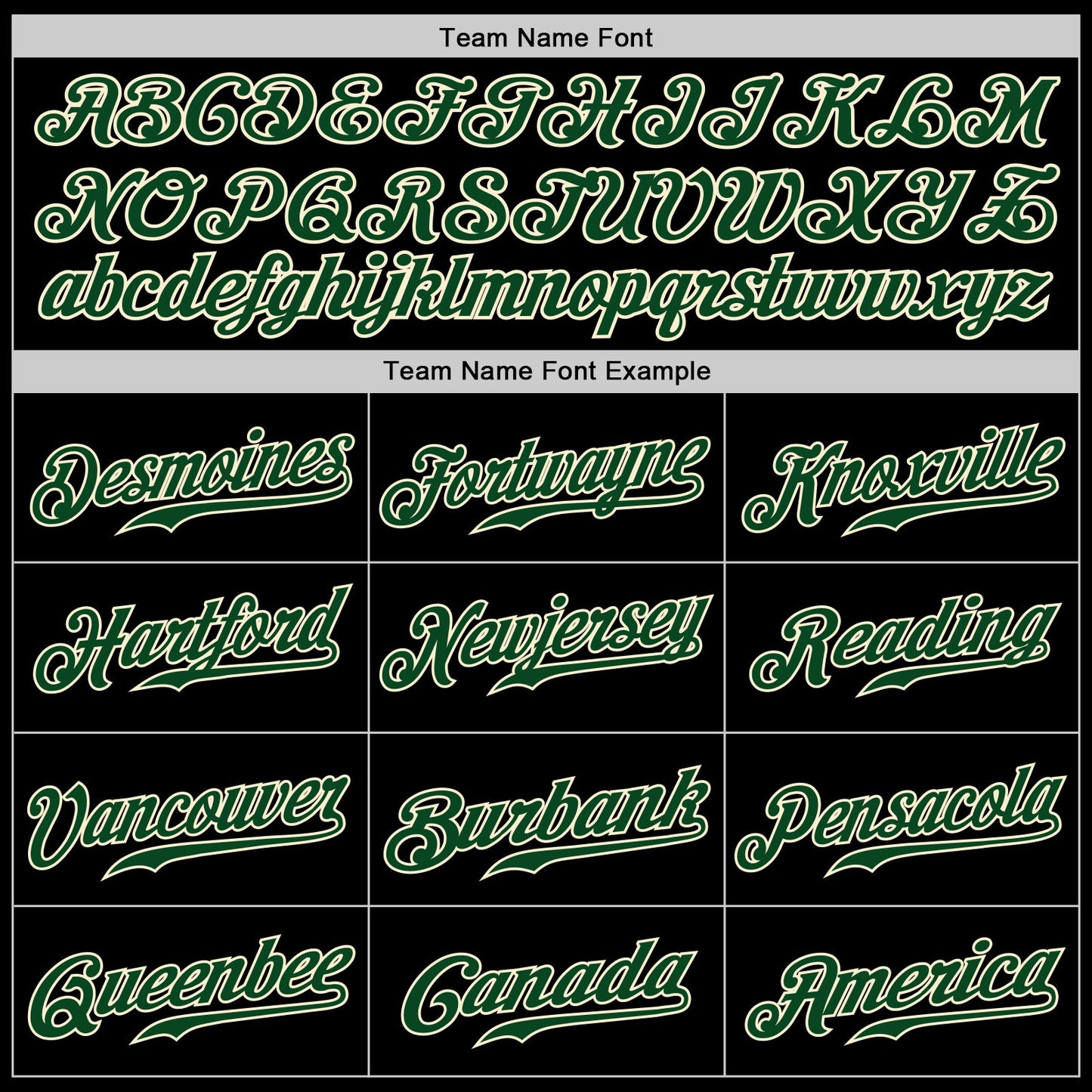 Custom Black Green-Cream Authentic Baseball Jersey view 4